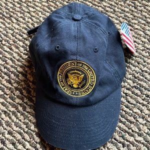 Official POTUS Baseball Hat,  White House Swag signed Donald Trump